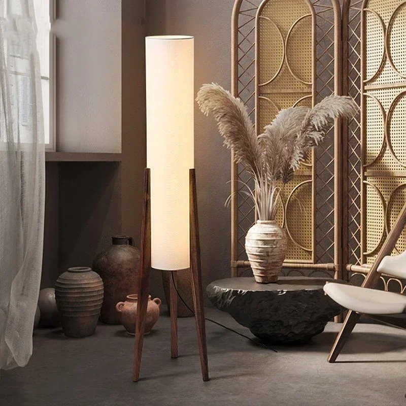 Walnut Floor Lamp application