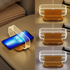 Desk Lamp With Wireless Charging