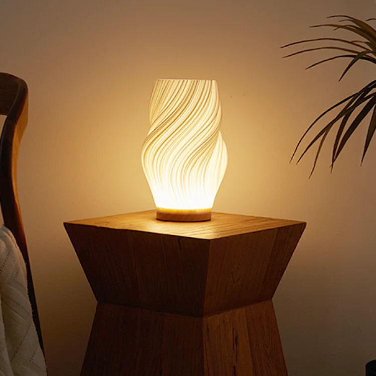 French Cream 3D Print Lamp