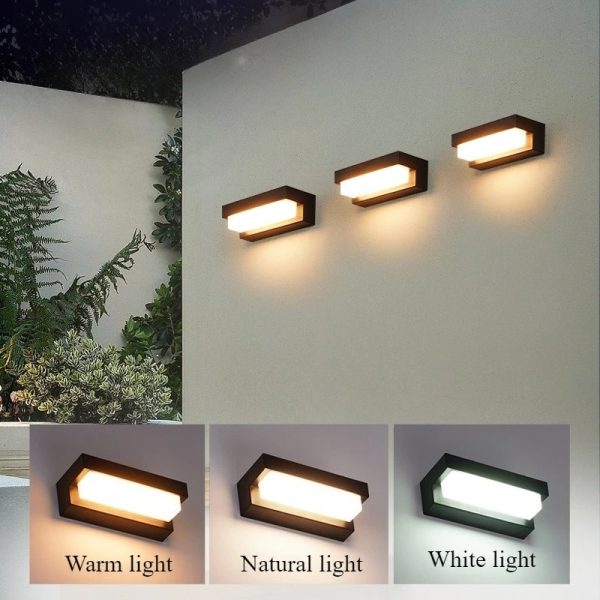 Led Solar Wall Light color temperature