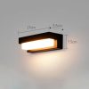 Led Solar Wall Light size 17cm