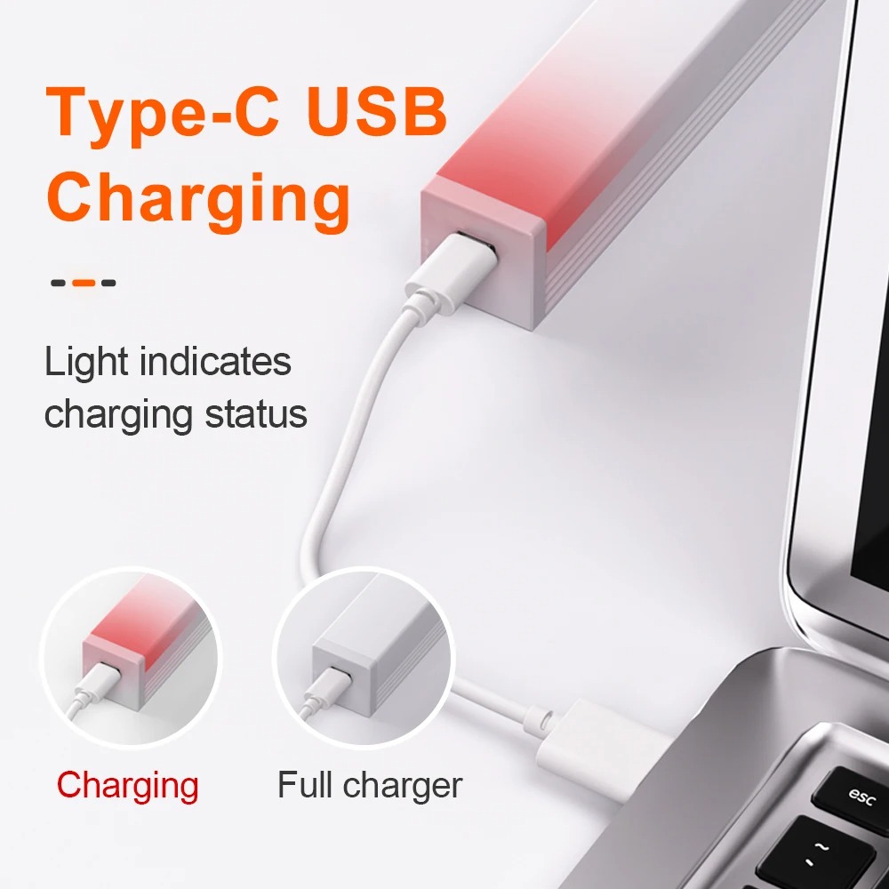Motion Sensor Bar Light charge