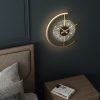 clock wall lamp