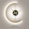 clock wall lamp cool white light