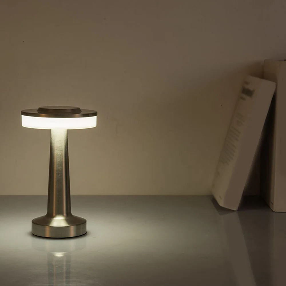 cordless metal desk lamp